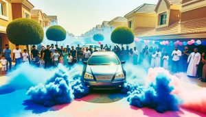 burnout gender reveal technique